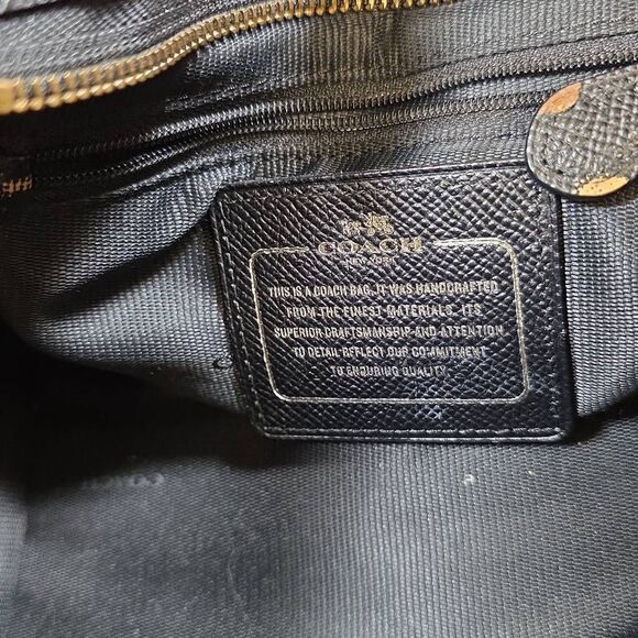 Coach Crosby Mini Leather Carryall with Mini Wallet - Picture 12 of 16